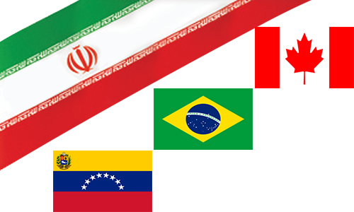 ایران اکسپو، میزبان کشورهای قاره آمریکا